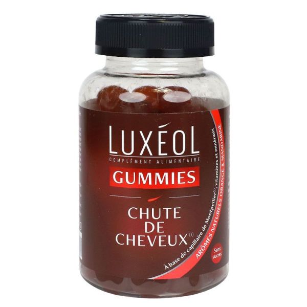 Luxéol Chute de cheveux 60 gummies