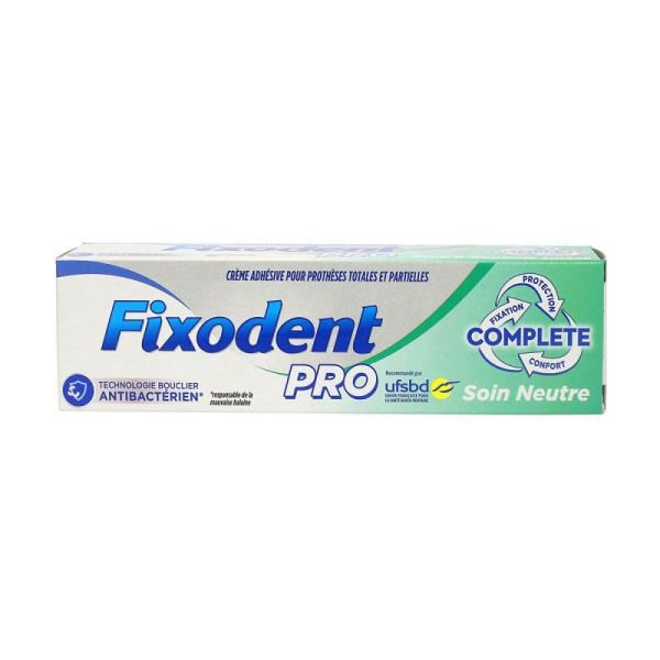Fixodent Pro Pro soin neutre 47g