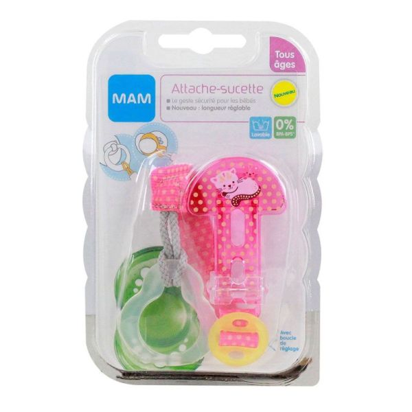 MAM Attache-sucette universelle fille