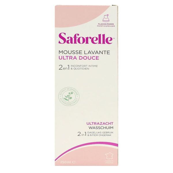 Saforelle Mousse lavante intime 250ml