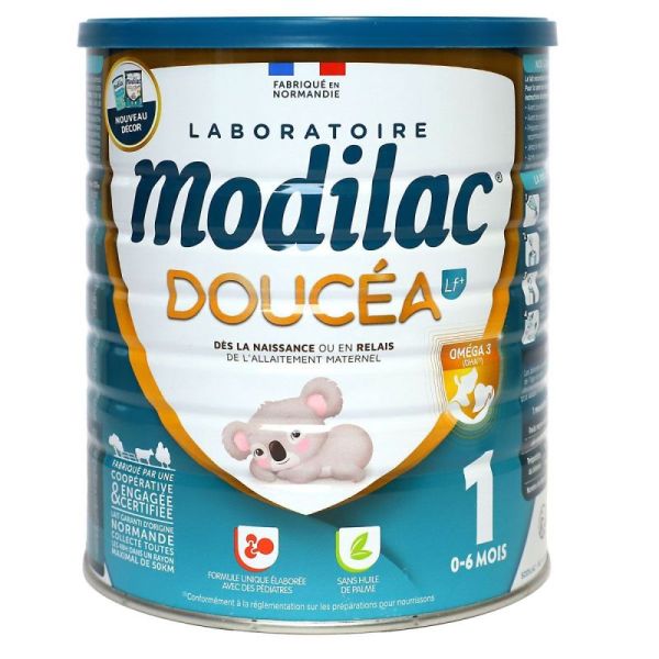 Modilac Doucea lait poudre 1er âge 0-6 mois 820g