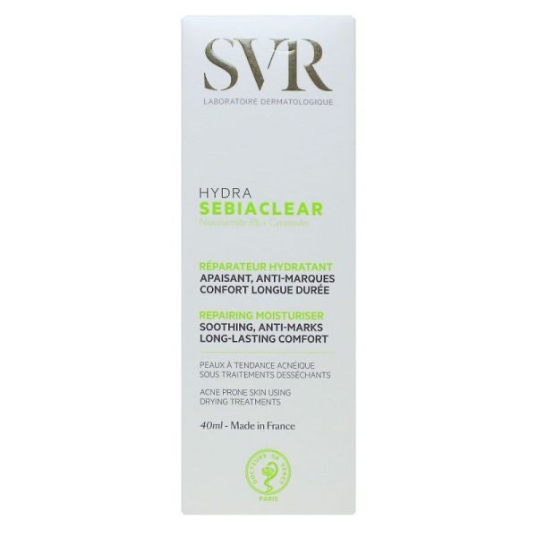 SVR Sebiaclear Hydra réparateur hydratant 40ml